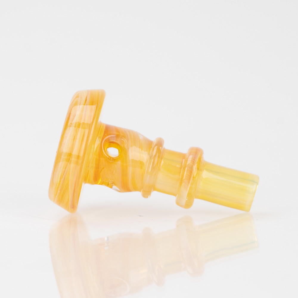 Empire Glasswork's PuffCo Peak Pro 3D XL Chamber Glass Joystick Cap - Sunrise Empire Smokes