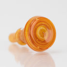 Empire Glasswork's PuffCo Peak Pro 3D XL Chamber Glass Joystick Cap - Tangerine Empire Smokes