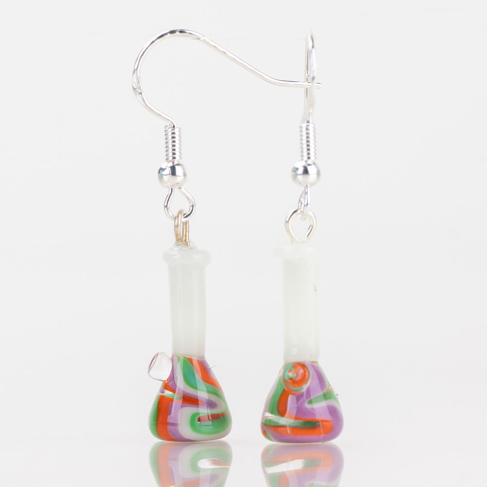 mmmelty beaker earrings Groovy Bong Dangle Earrings - Set of Two Empire Smokes