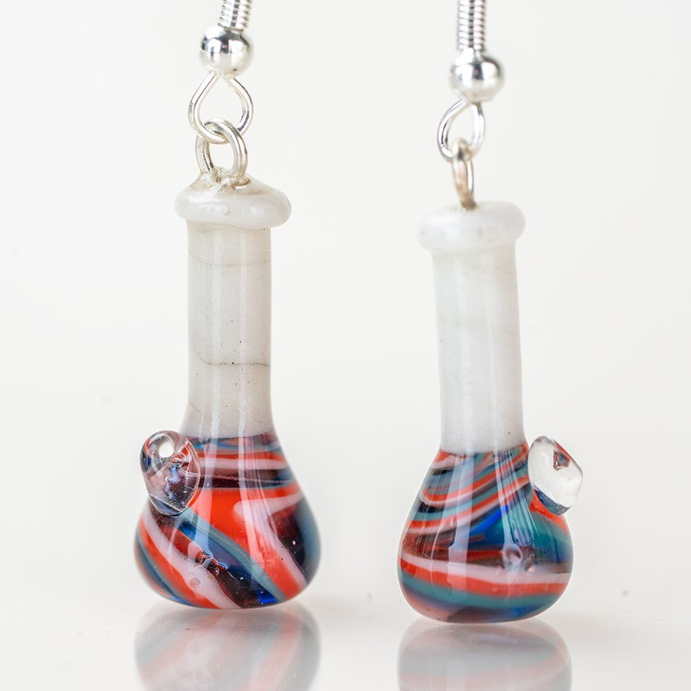 Mellow Bong Dangle Earrings - Set of Two Empire Smokes