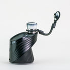 Puffco device with black and white tether attachment 