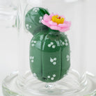 A close up of the peyote cactus dab rig from Empire Glassworks