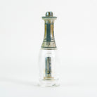 Clear green glass peak attachment