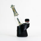 Green engraved water peak attachment on white background