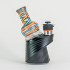 Colorful glass fire and ice attachment for Puffco device