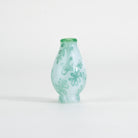 Floral green attachment pivot top piece puffco