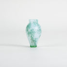 Decorative vase glass design attachment pivot top piece