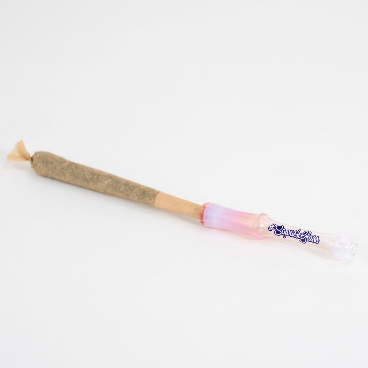 purple joint holder lying down with cannabis 
