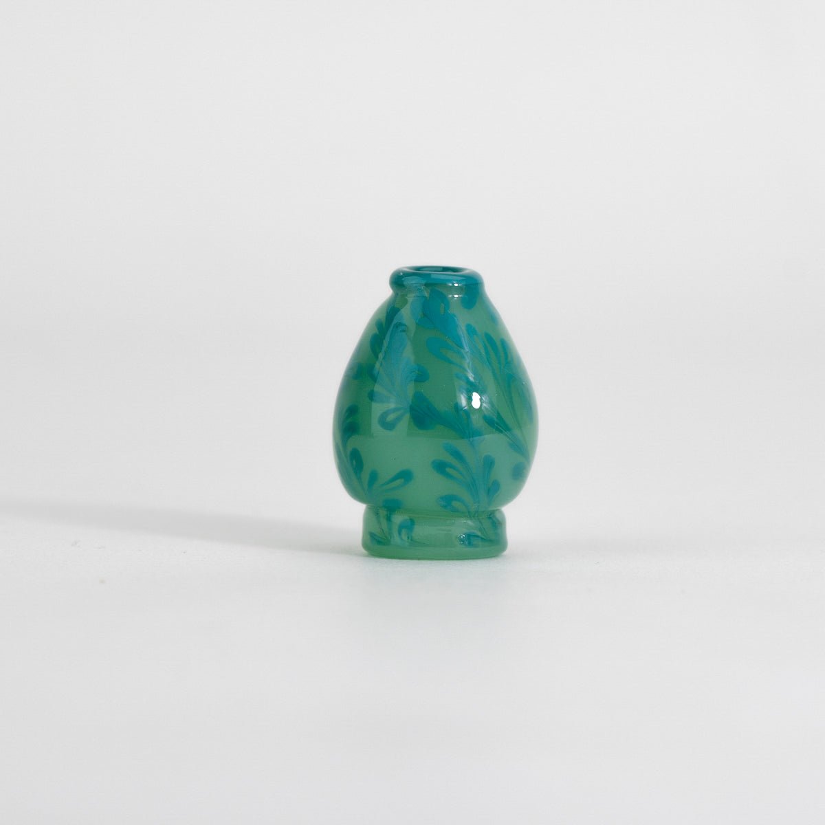 pivot top piece glass sqwash floral