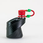 Red and green attachment of black Puffco device