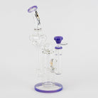 Aqua Works Glass 11" Inline Recycler - Empire Smokes