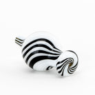 Aqua Works Glass Wavy Wag Bubble Cap - Empire Smokes