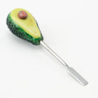 Avocado glass dabber tool made for handling wax, rosin, sauce, and concentrates