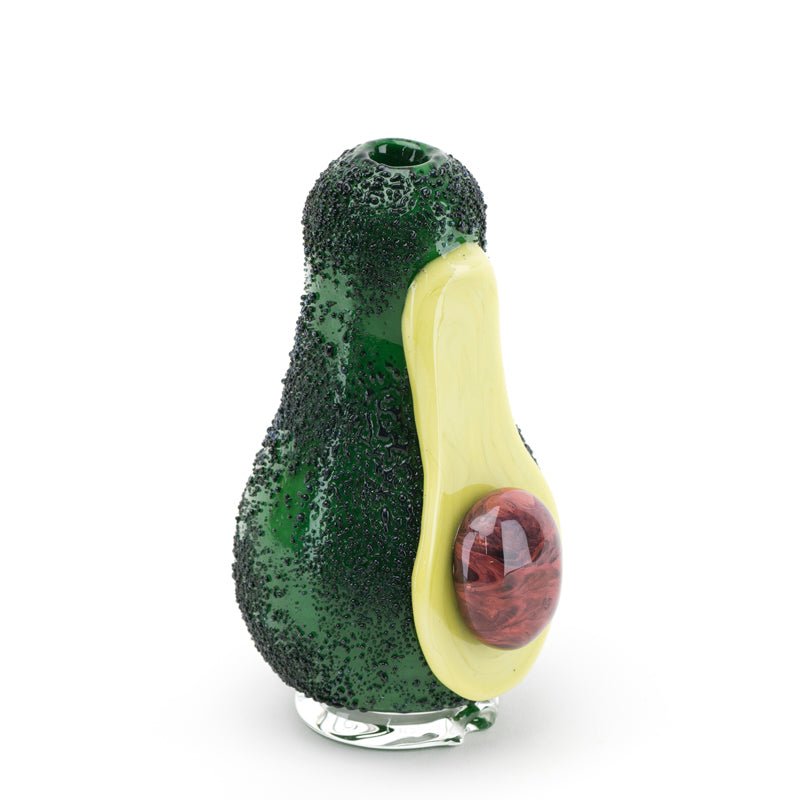 Side profile of the Avocadope Puffco Peak Pro glass attachment