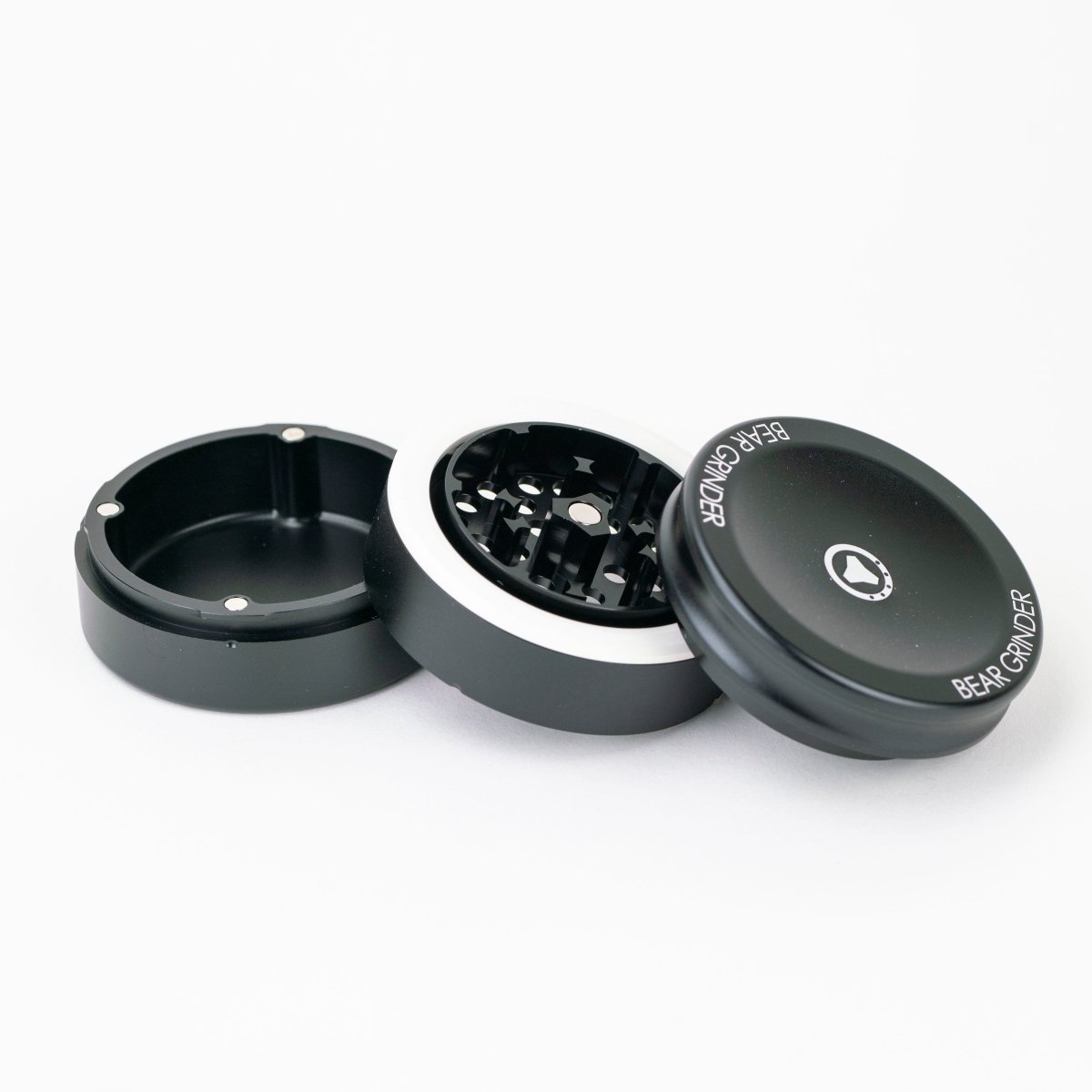 Bear Grinder 3 Piece Ball Bearing Herb Grinder - Empire Smokes