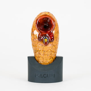 Macusi Handmade Glass Pipe - Beehive