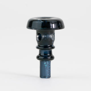 Empire Glassworks PuffCo Peak Pro 3D XL Chamber Glass Joystick Cap - Black Nebula