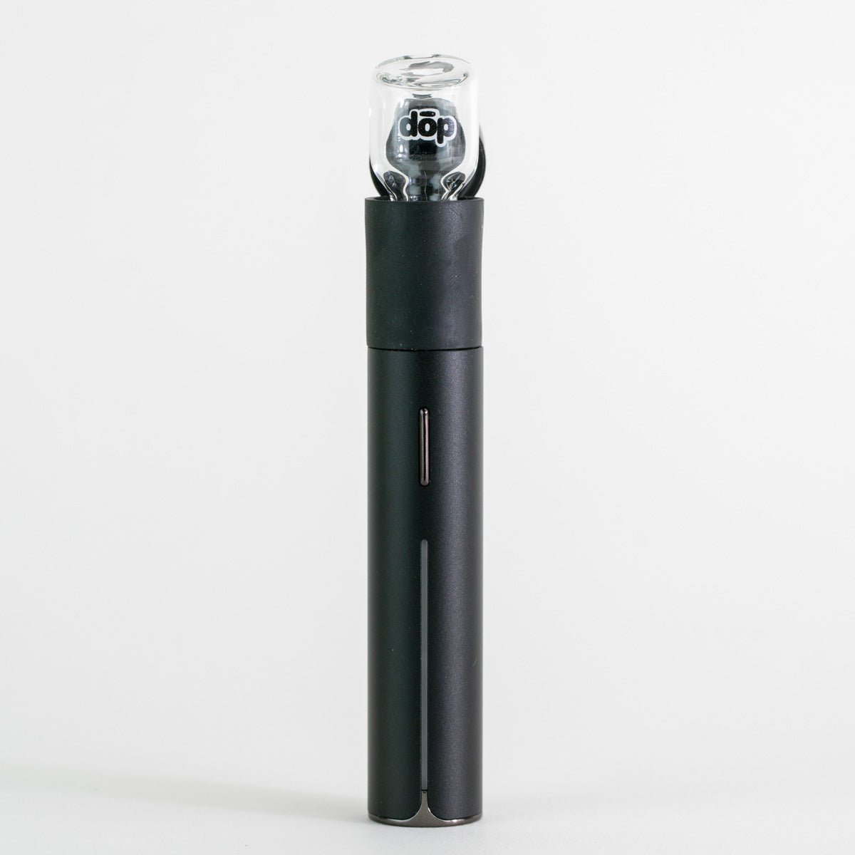 Borosilicate glass mouthpiece with transparent finish