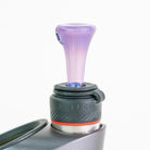 CFL color changing Sunset Slyme bubble cap by Vigil Glass