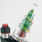Limited edition Christmas tree glass top for Puffco Peak Pro