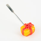 Empire Glassworks Christmas present dab tool with red ribbon and bow