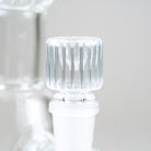 Detailed side view of the clear ribbed glass bowl included with the Empire Glassworks Classics Signature Beaker