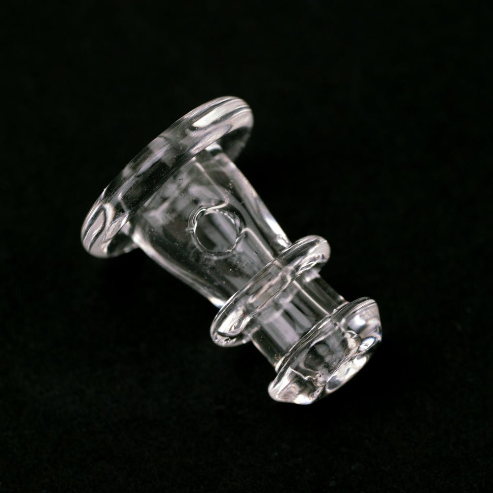 Clear Puffco joystick cap for a clean custom device setup