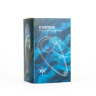 Cosmos handmade glass pipe packaging with galaxy inspired assets