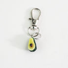Cute avocado Puffco charm with handmade glass art styling