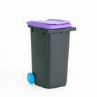 Small desktop trash can for dab station organization