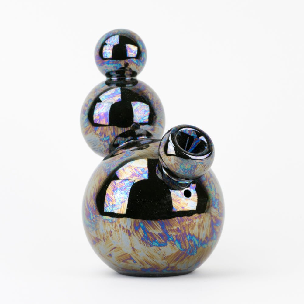 Doble Reina Perla Negra Bubbler - Empire Smokes