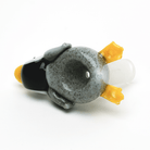 Empire Glassworks animal bowl piece shaped like a playful penguin
