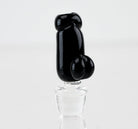 Empire Glassworks Black Phallus Puffco Oculus Glass Carb Cap