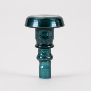 Empire Glassworks PuffCo Peak Pro 3D XL Chamber Glass Joystick Cap - Blue Lagoon