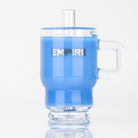 Empire Glassworks Blue Tumbler Bottle Puffco Peak Glass Attachment