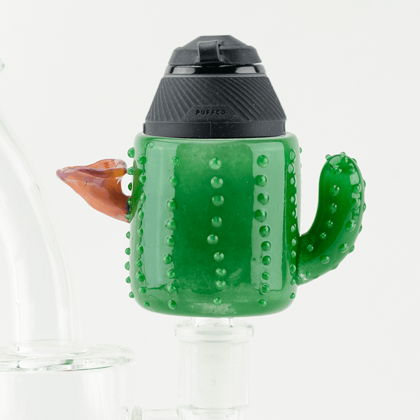 cactus cigarette receptacle Empire Glassworks Cactus PuffCo Proxy 14m Glass Attachment