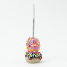 Empire Glassworks dessert dabber with sculpted donut artwork and slim metal tip