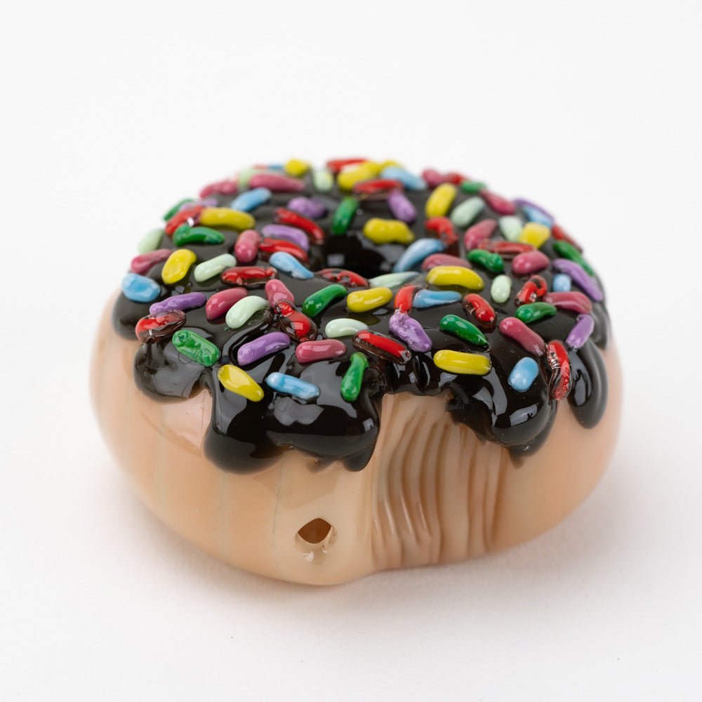 Empire Glassworks Donut Bite Me Dry Pipe - Empire Smokes