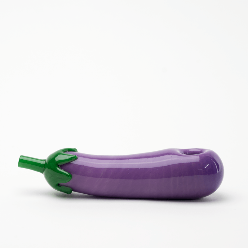 Empire Glassworks Dry Pipe - Eggplant - Empire Smokes
