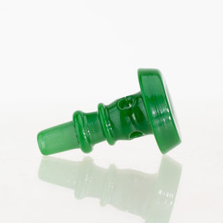 Empire Glassworks PuffCo Peak Pro 3D XL Chamber Glass Joystick Cap - Emerald Green