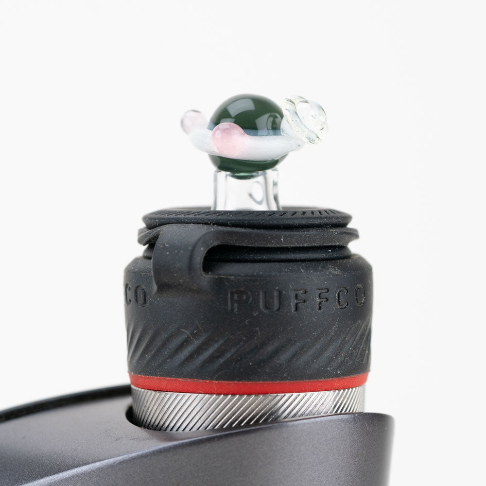 Empire Glassworks Galaxy PuffCo Peak Pro Glass Ball Cap