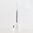 Side view of the ghost dabber from Empire Glassworks 