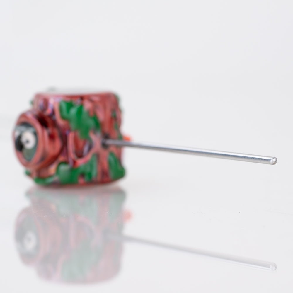 Empire Glassworks Hootie's Forest Poker Wand