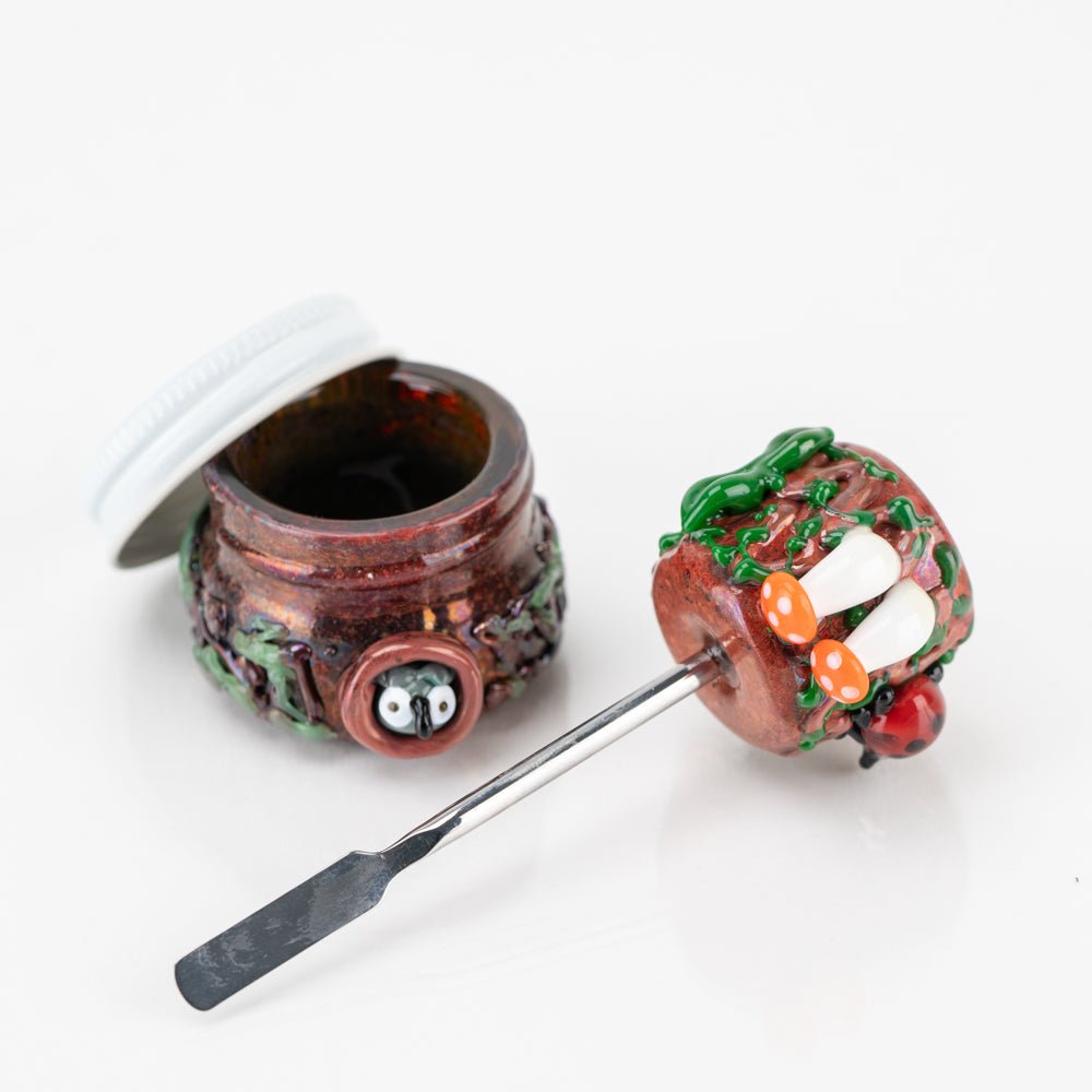 Empire Glassworks Hootie's Forest Terp Jar & Dabber Bundle