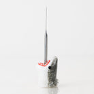 Empire Glassworks Jawsome Dabber with shark glass detail and metal working end