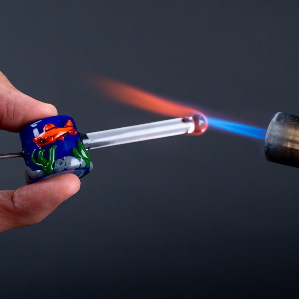 Empire Glassworks Koi Pond Poker Wand