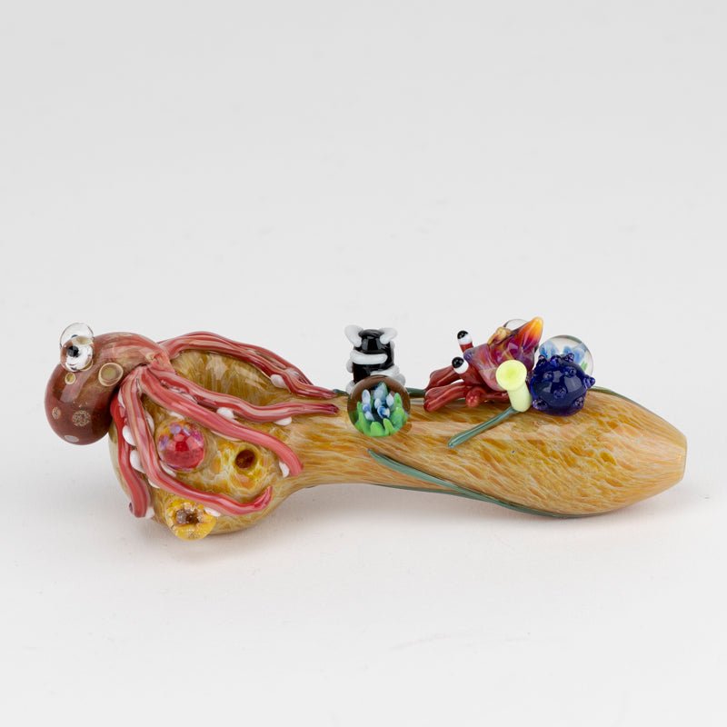 Empire Glassworks Kraken Small Spoon Pipe - Empire Smokes
