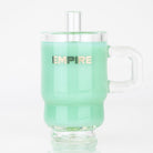 Empire Glassworks Mint Tumbler Bottle Puffco Peak Glass Attachment