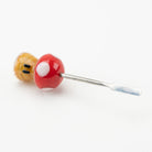 Empire Glassworks mushroom dab tool with sculpted glass base and slim metal tip
