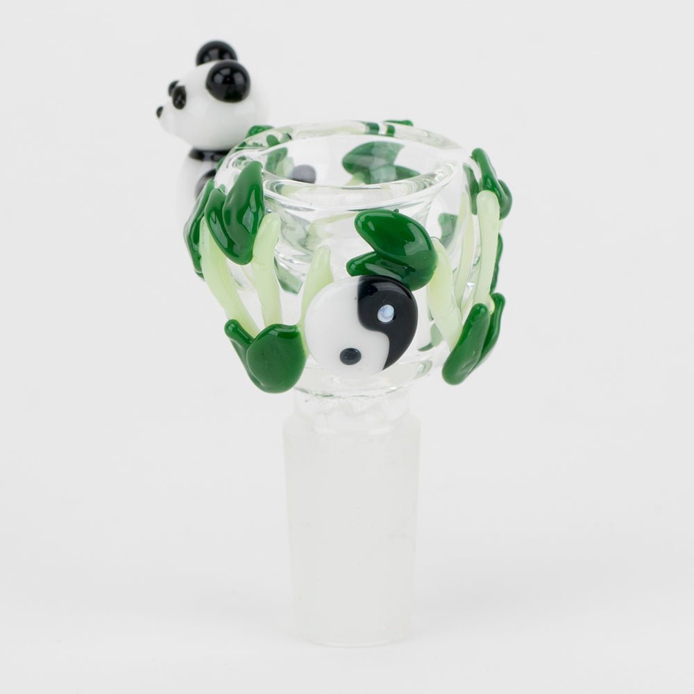Empire Glassworks Panda Bowl Piece - Empire Smokes